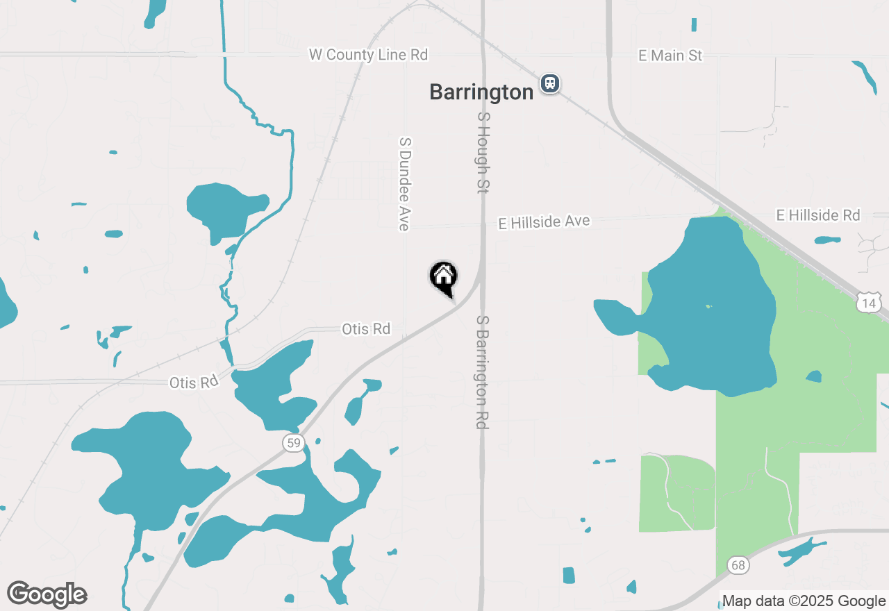 Map of 203 Skyline Drive, Barrington, IL 60010