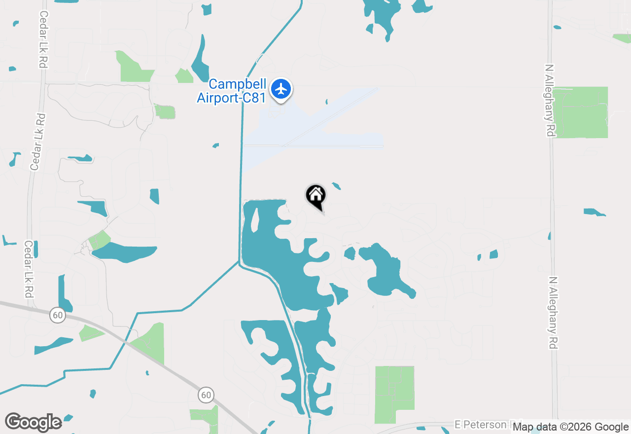 Map of 2611 Maywood Court, Grayslake, IL 60030