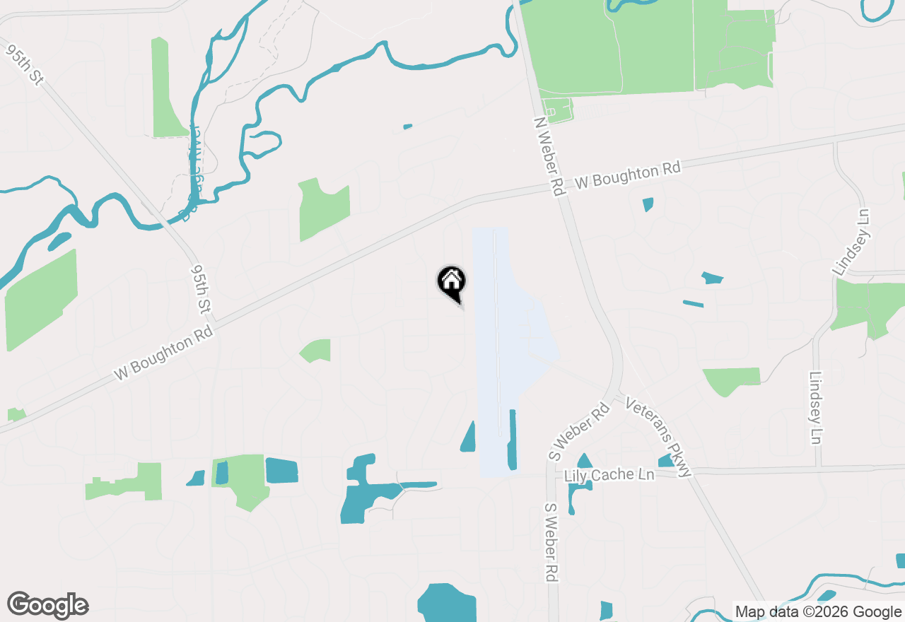 Map of 1408 Fawn Court, Bolingbrook, IL 60490
