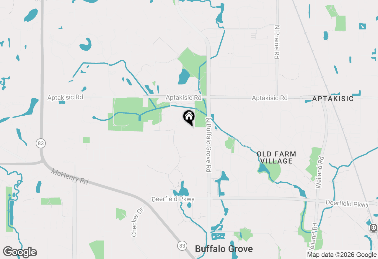 Map of 503 Lasalle Lane, Buffalo Grove, IL 60089