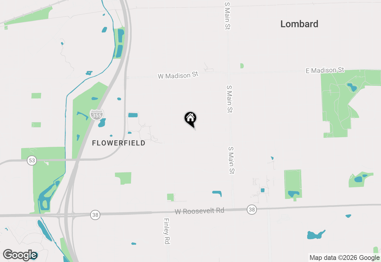 Map of 304 W Graham Avenue, Lombard, IL 60148