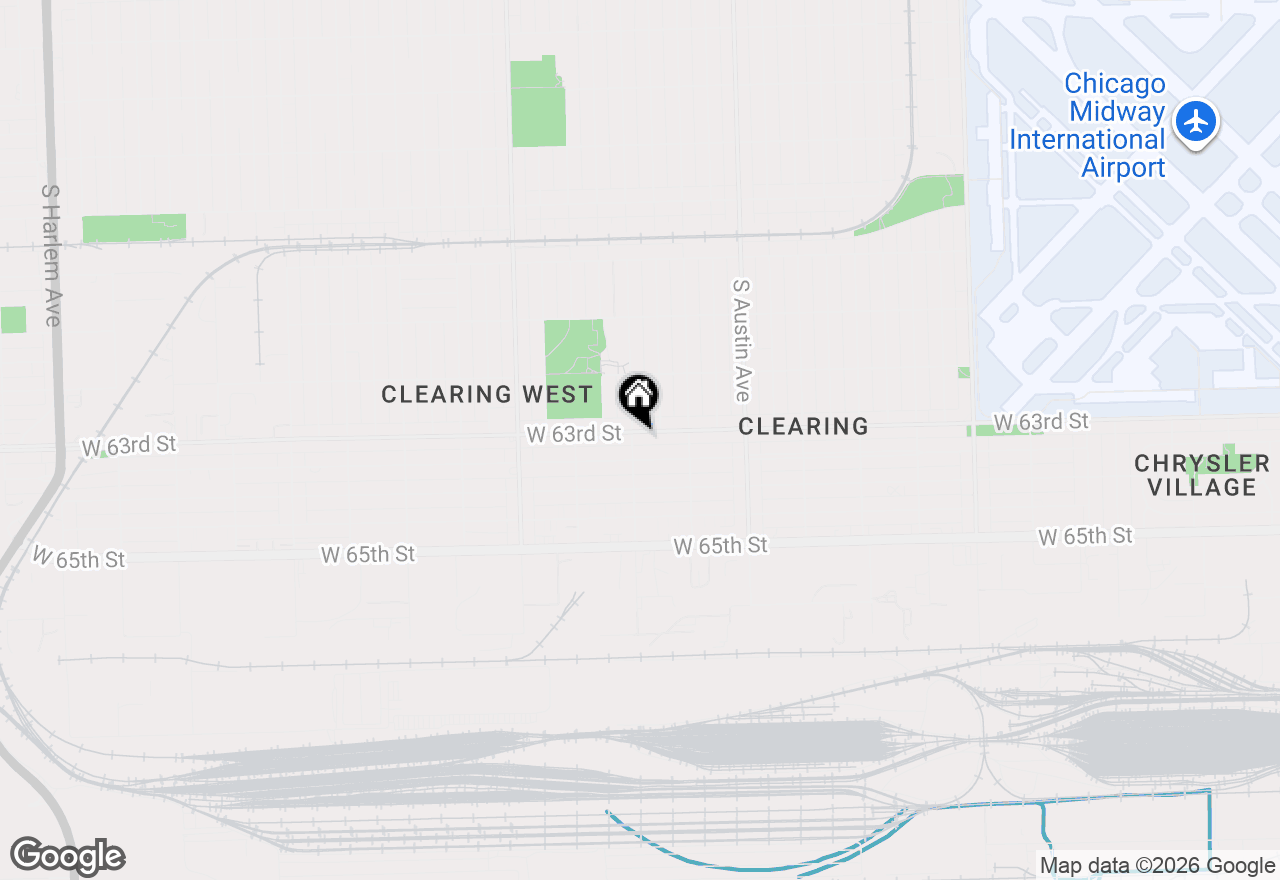 Map of 6153 W 63rd Street, Chicago, IL 60638