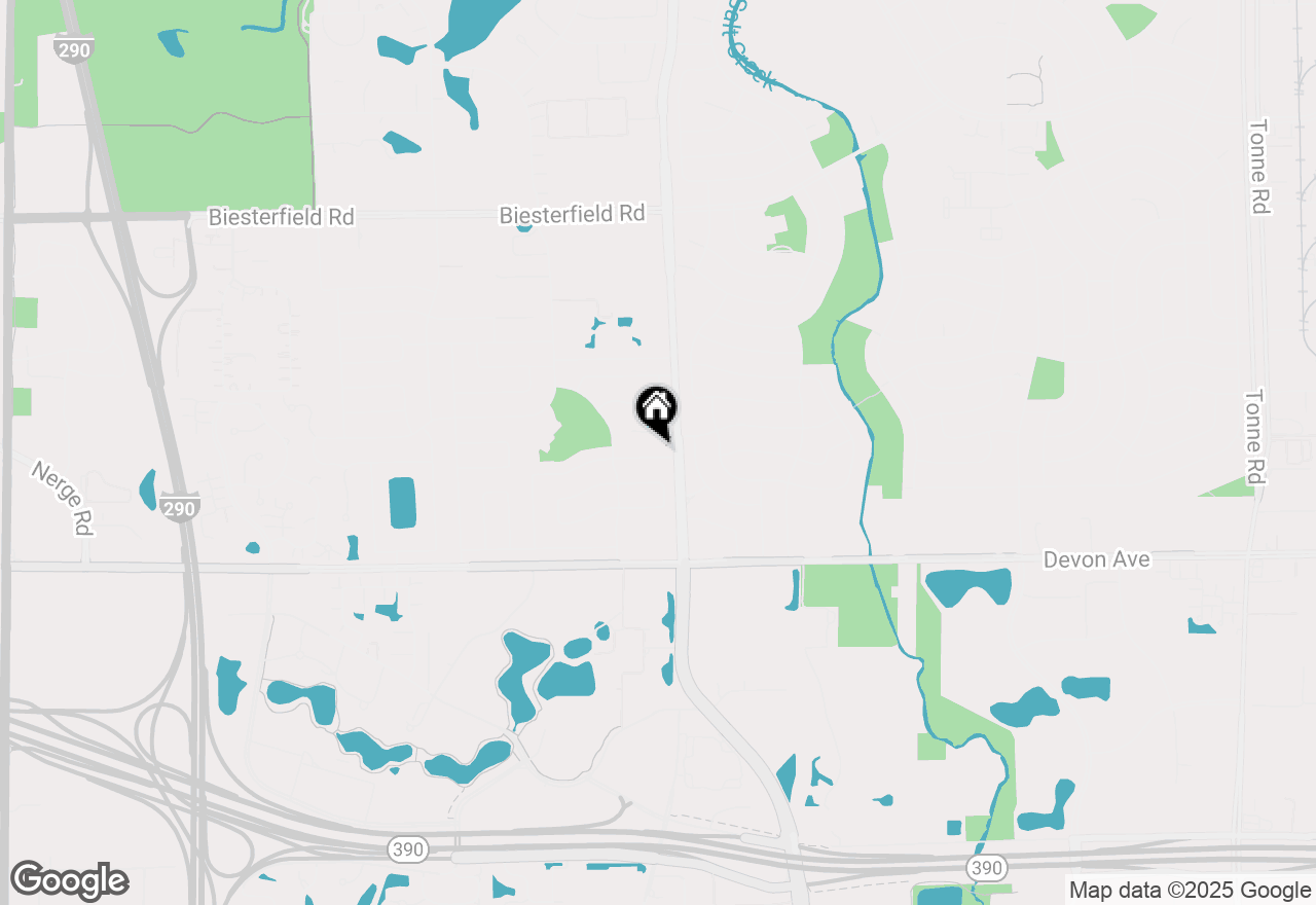 Map of 104 Parkchester Road, Elk Grove Village, IL 60007