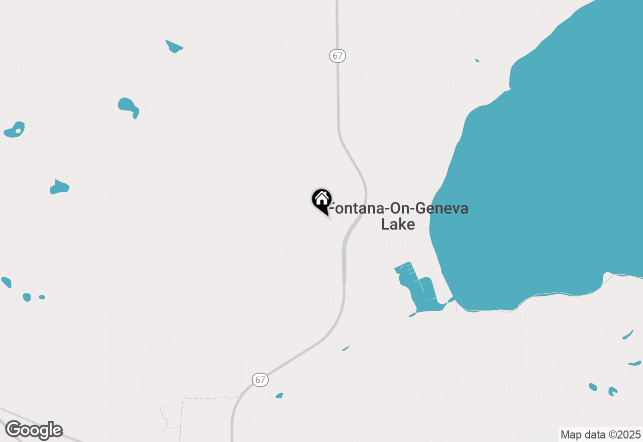 Map of 106 Lake Vista Cir, Fontana, WI 53125