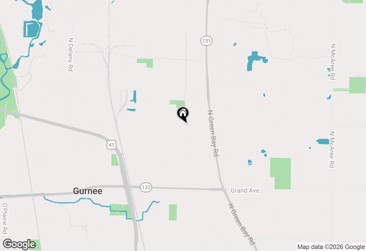 Map of 3517 Glen Flora Avenue, Gurnee, IL 60031