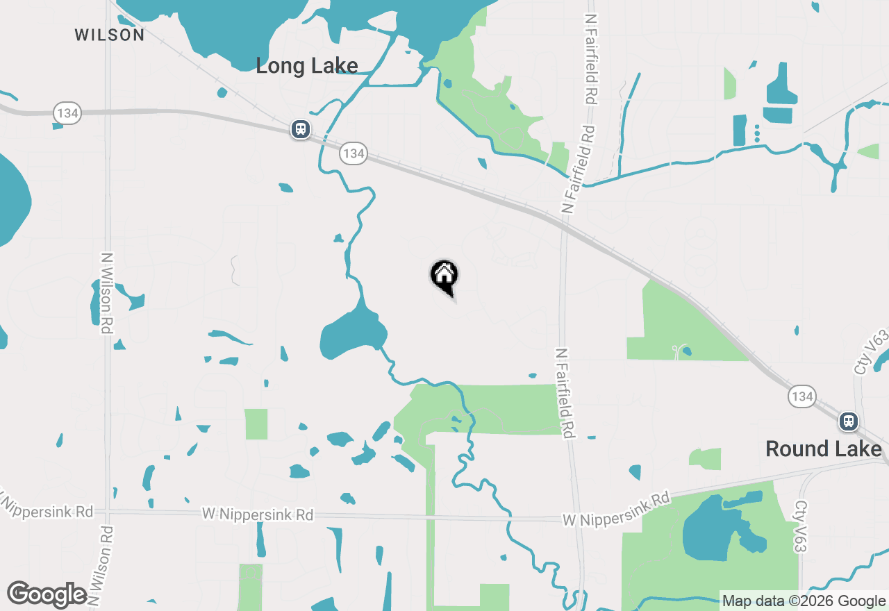 Map of 1463 W Remington Lane, Round Lake, IL 60073