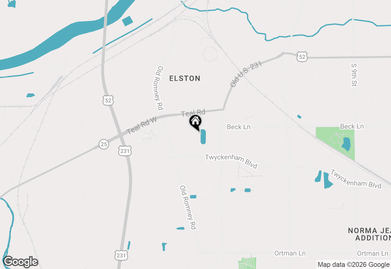 Map of 2814 Plaza Lane, Lafayette, IN 47909