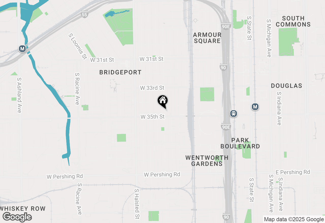 Map of 3438 S Wallace Street, Chicago, IL 60616