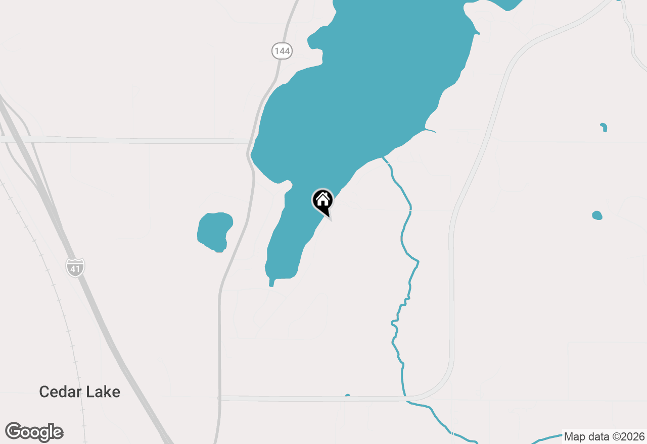 Map of 4763 Fontana Beach Rd #4762, West Bend, WI 53095