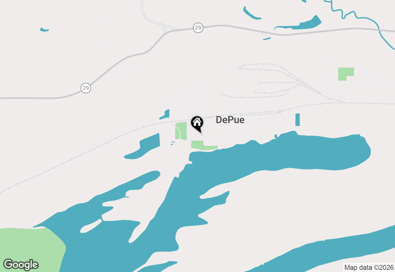 Map of 212 Tinley Avenue, Depue, IL 61322
