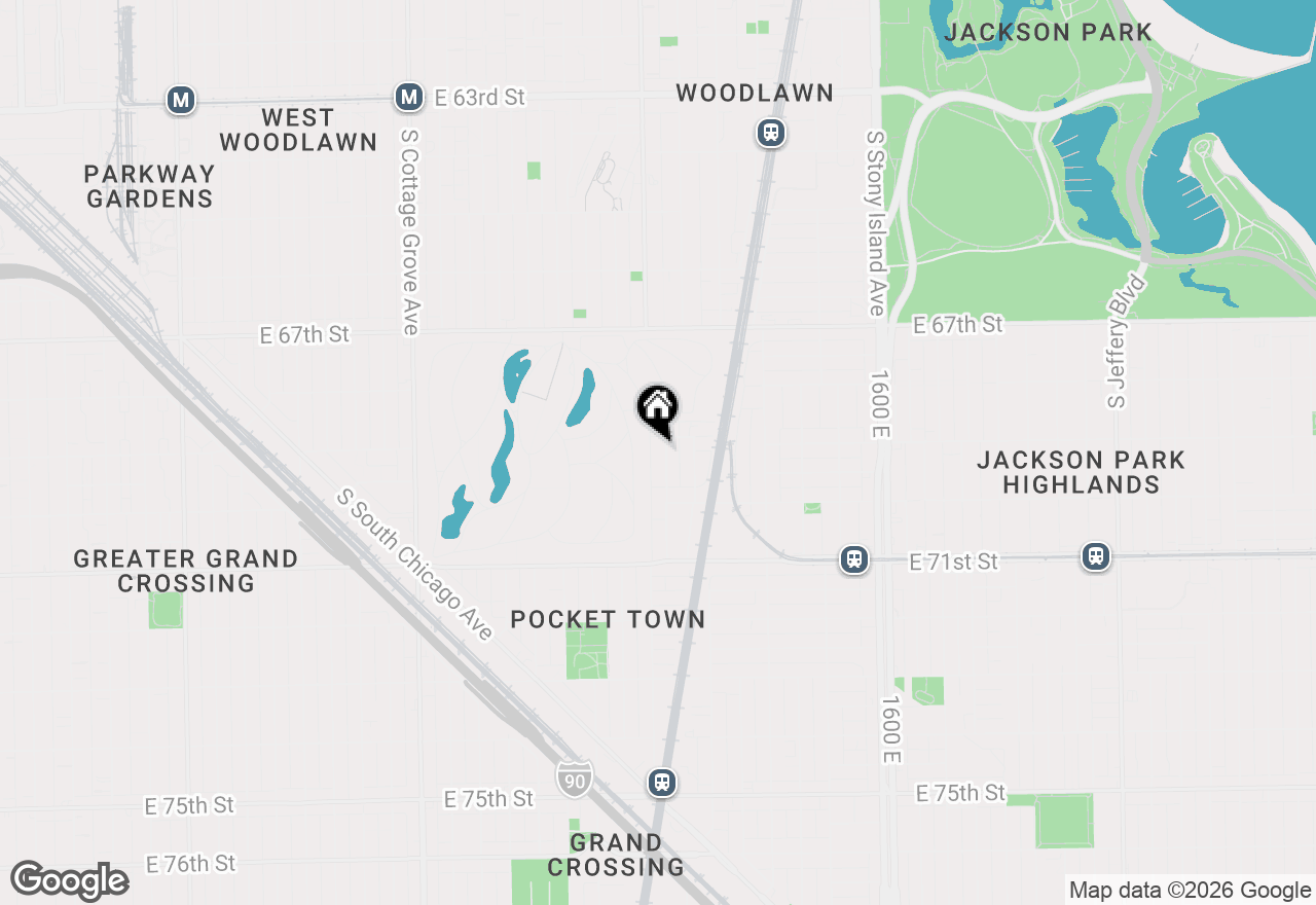 Map of 6912 S Woodlawn Avenue, Chicago, IL 60637