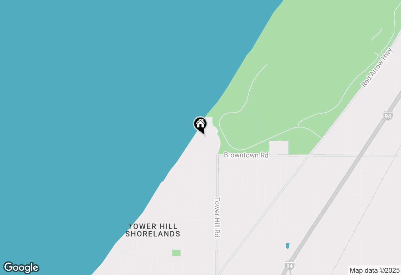 Map of 11887 Tower Hill Road, Sawyer, MI 49125