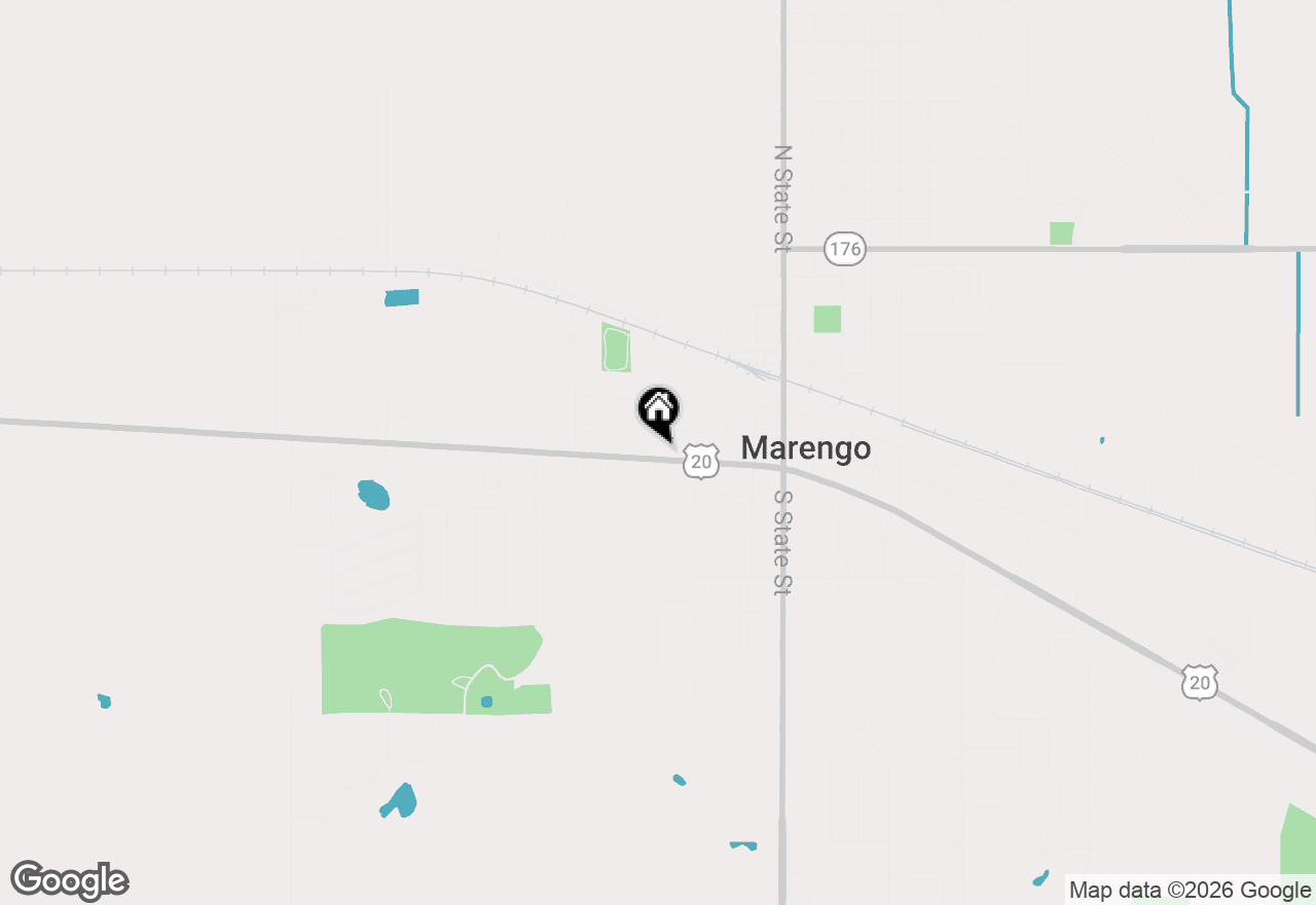 Map of 502 W Grant Highway, Marengo, IL 60152