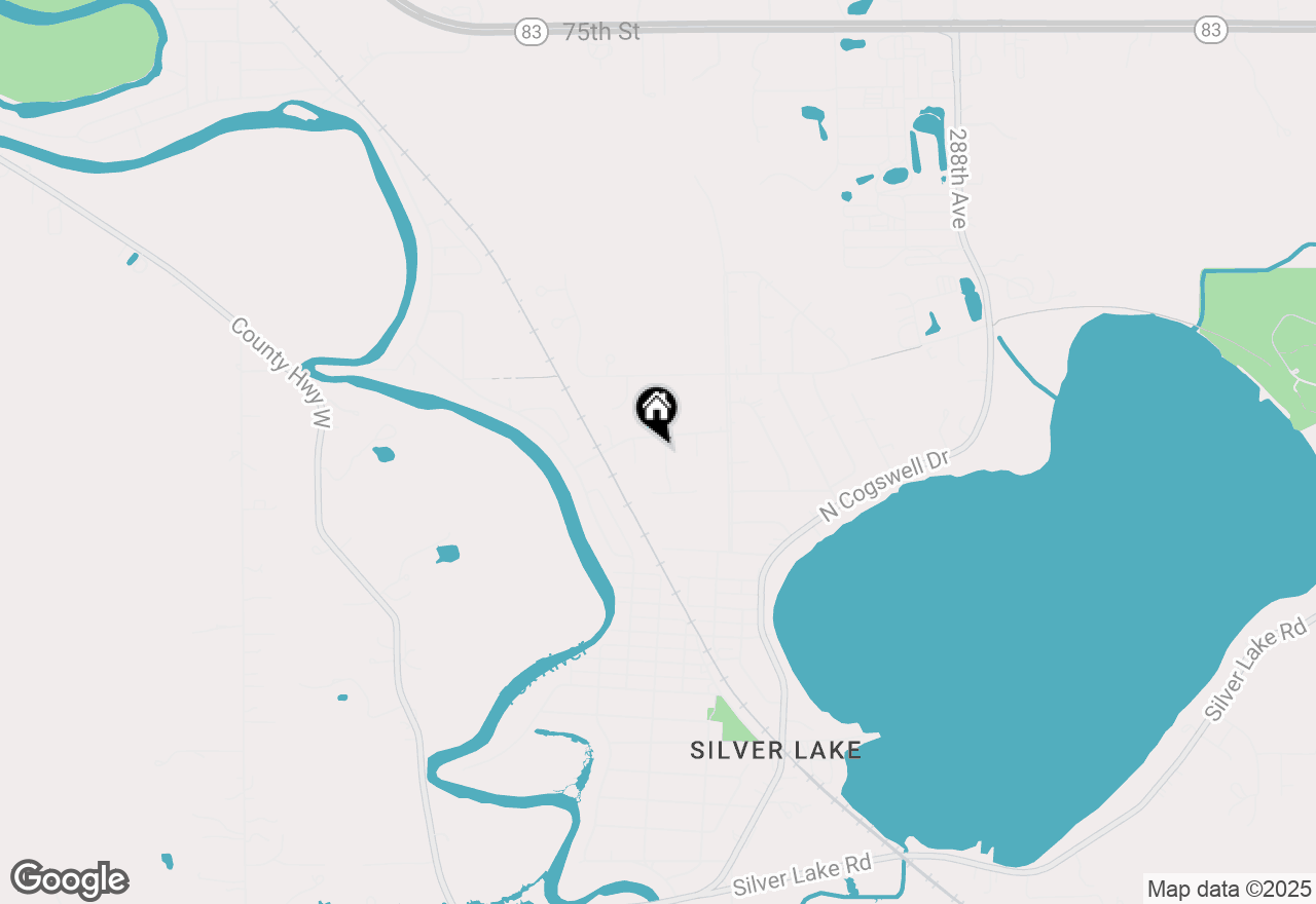 Map of 745 4th Ct, Silver Lake, WI 53170