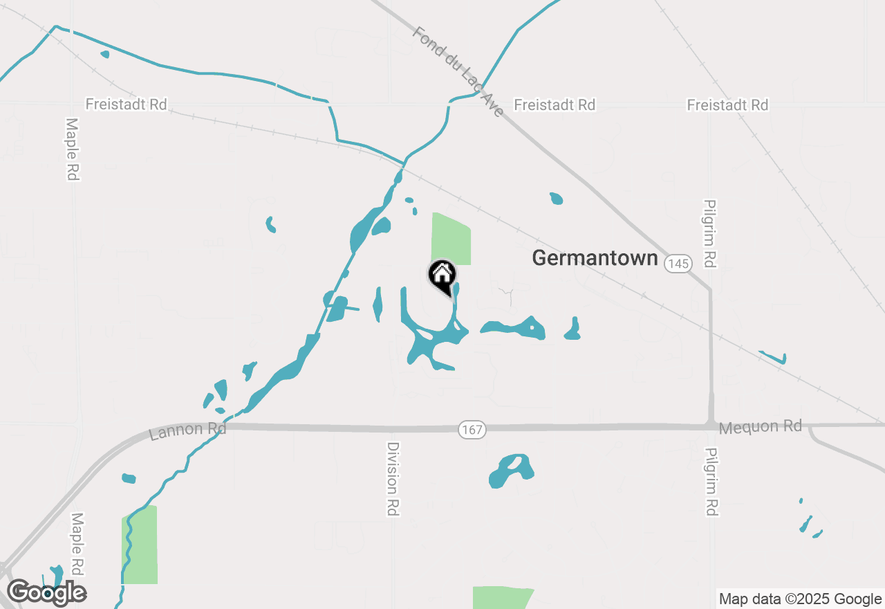 Map of W169N11426 Biscayne Dr #7, Germantown, WI 53022