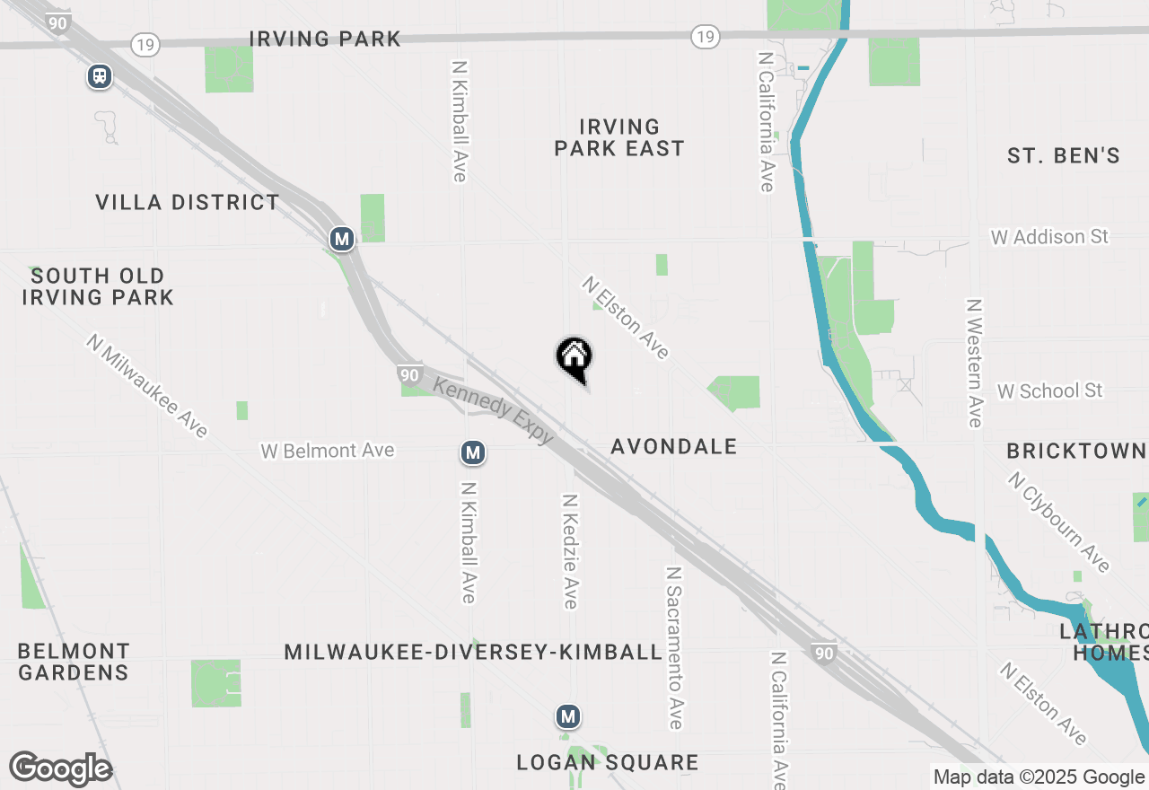 Map of 3301 N Kedzie Avenue, Chicago, IL 60618