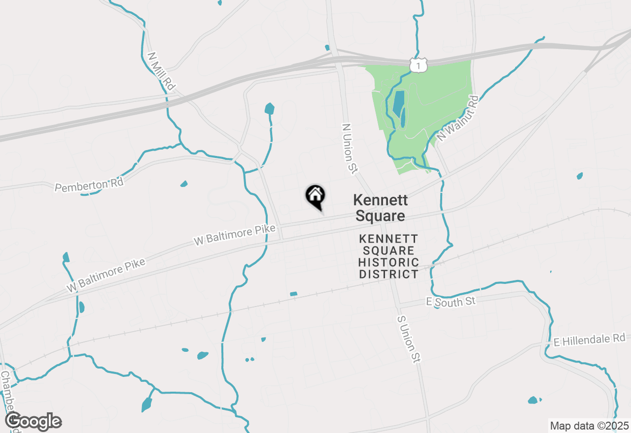 Map of 503 W State Street, Kennett Square, PA 19348