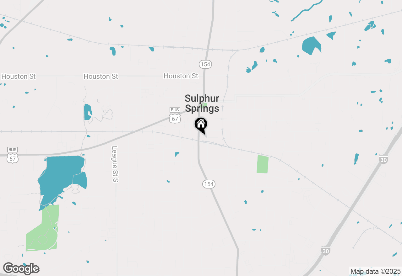 Map of 322 Gilmer, Sulphur Springs, TX 75482