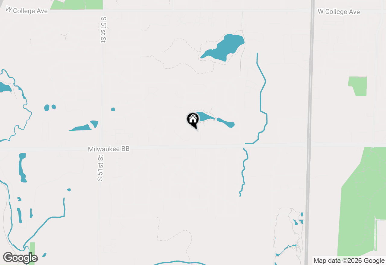 Map of 4007 W Cypress Ln #53132, Franklin, WI 53132
