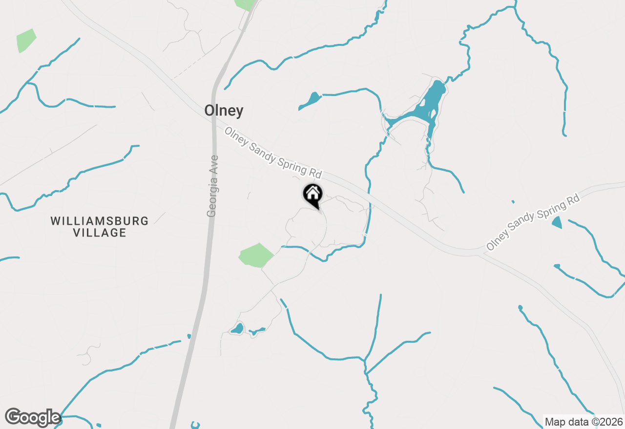 Map of 17561 Gatsby Terrace, Olney, MD 20832