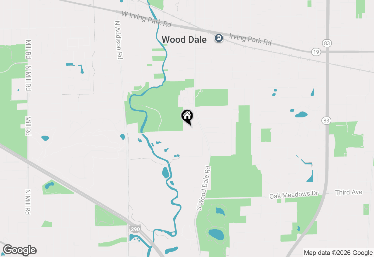 Map of 190 S Wood Dale Road #200, Wood Dale, IL 60191