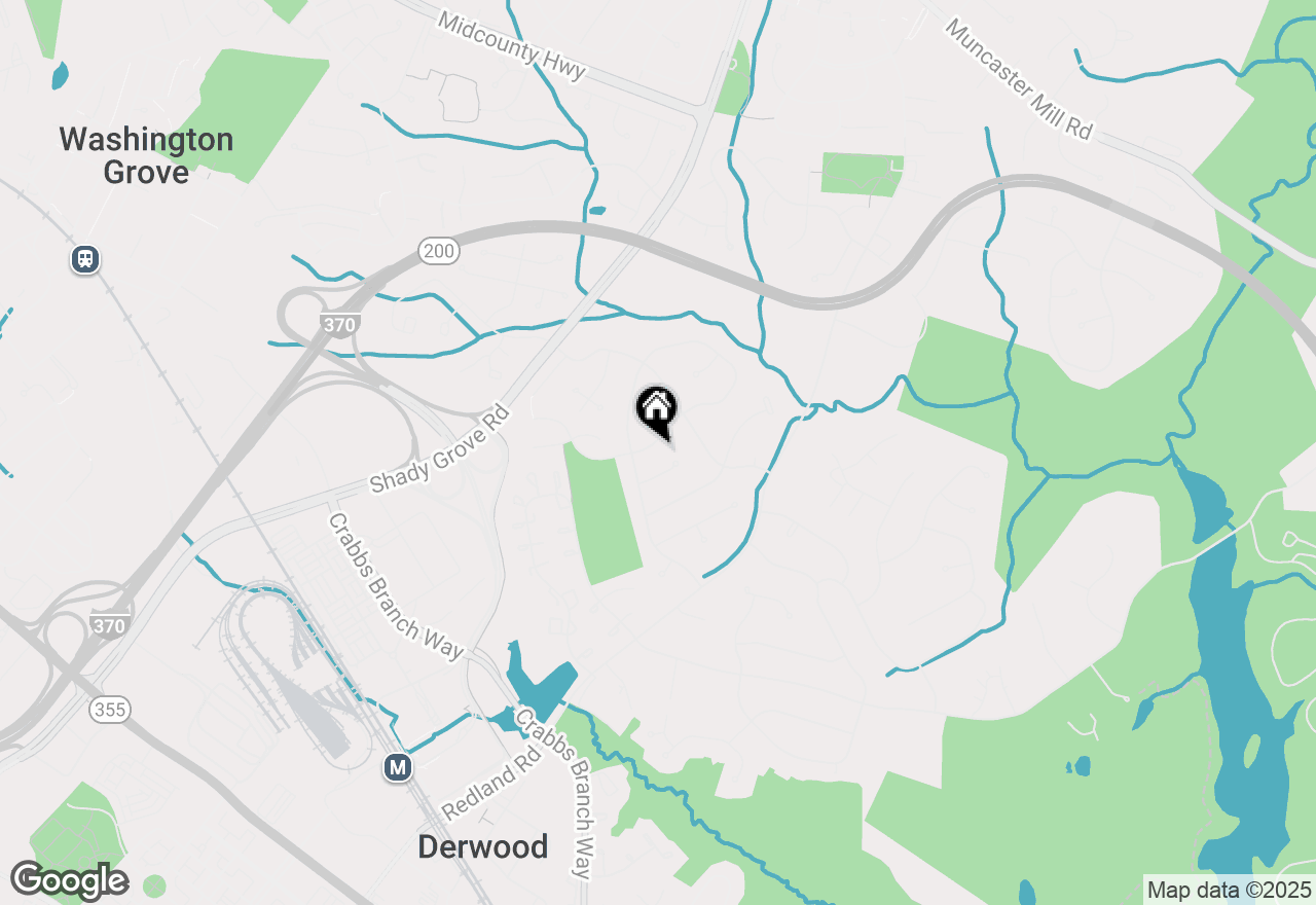 Map of 16709 Bethayres Road, Rockville, MD 20855