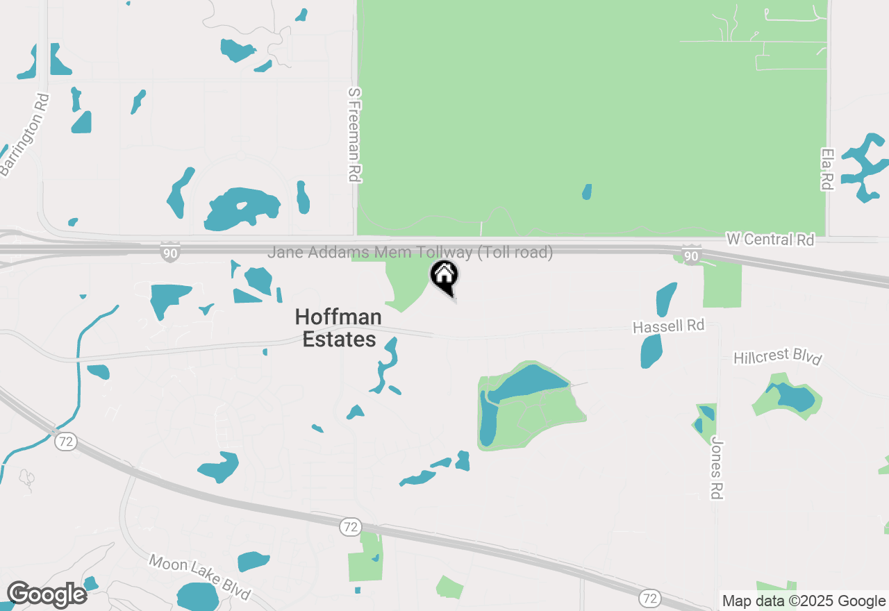 Map of 1475 Nottingham Lane, Hoffman Estates, IL 60169