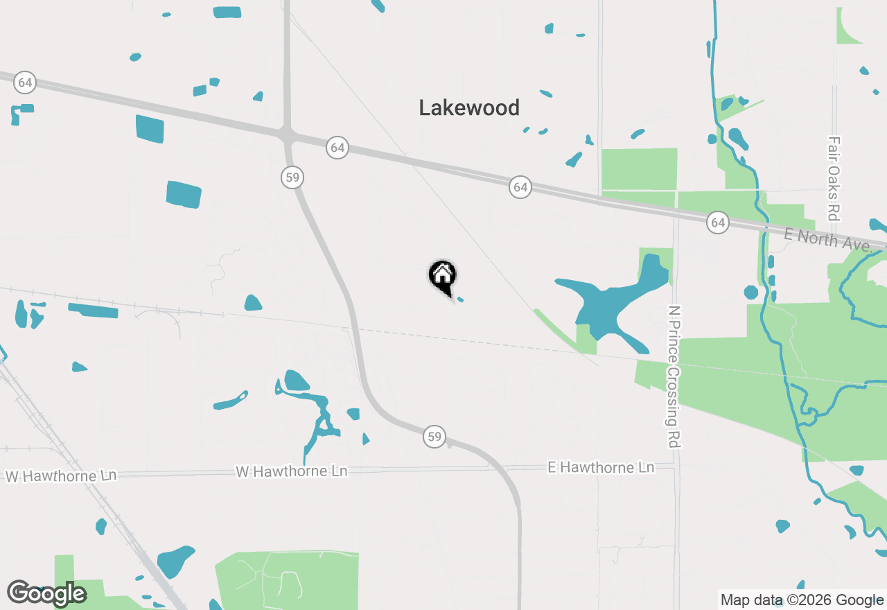 Map of 29W601 Waynewood Drive, West Chicago, IL 60185