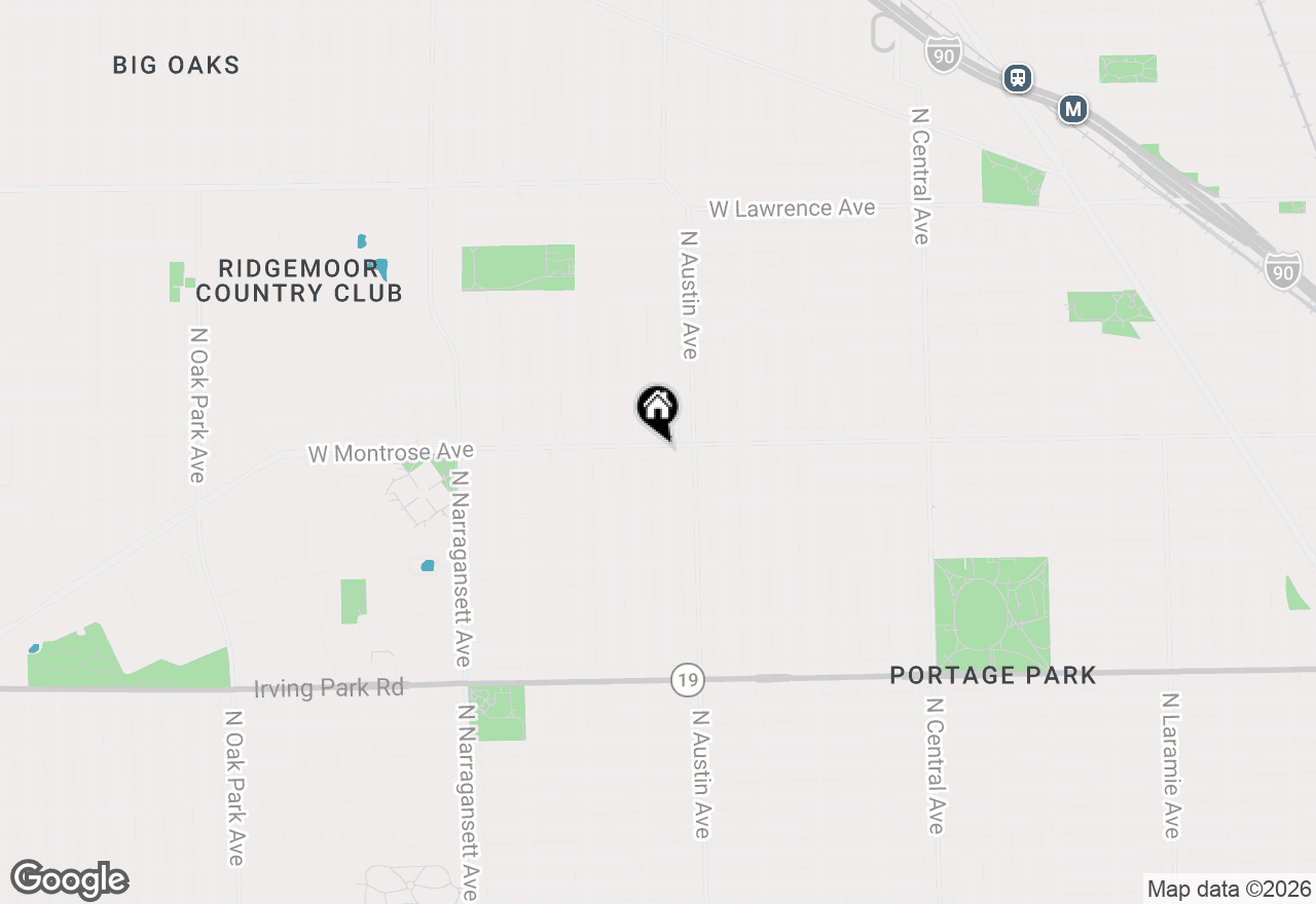 Map of 6039 W Montrose Avenue, Chicago, IL 60634