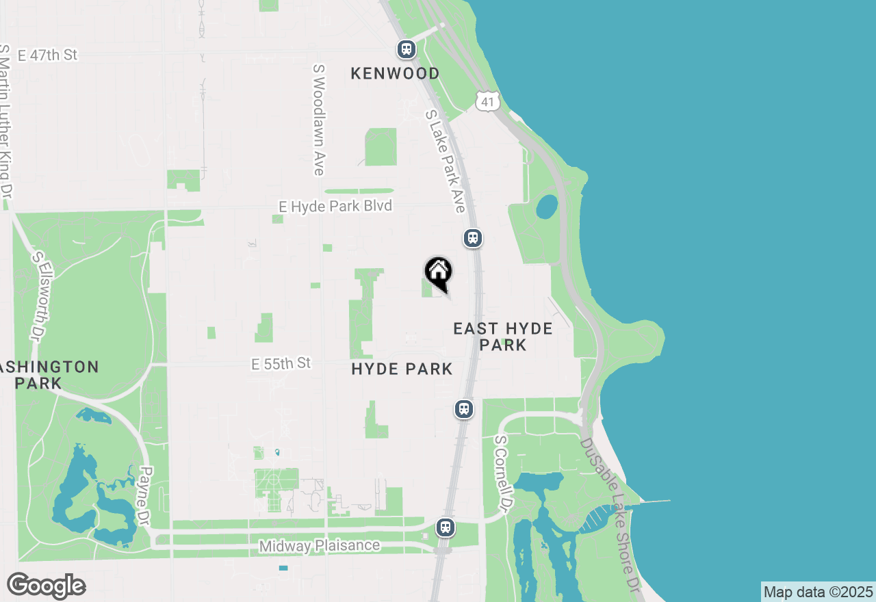 Map of 5400 S Harper Avenue #1404, Chicago, IL 60615