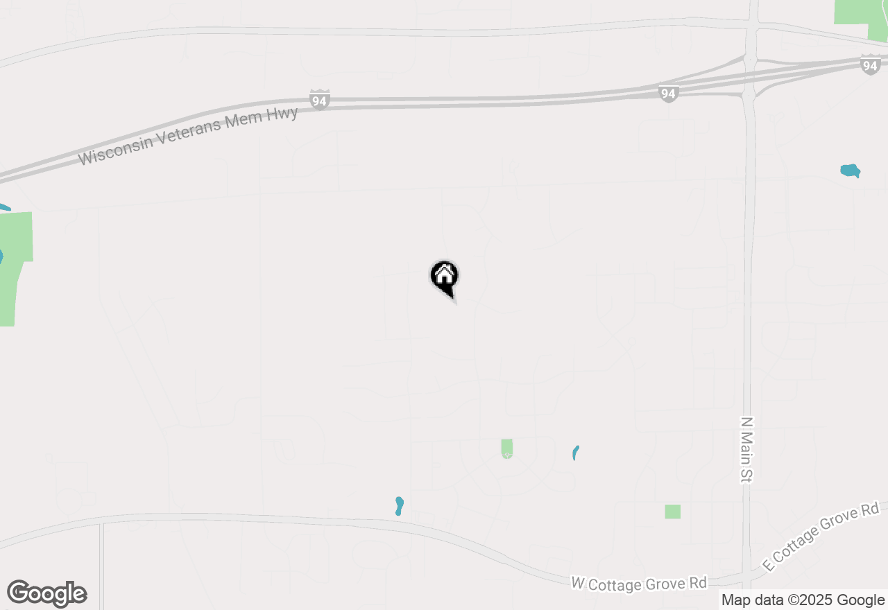 Map of 2013 Wellington Place, Cottage Grove, WI 53527