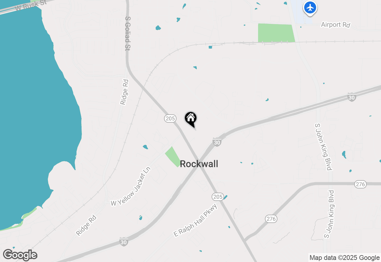 Map of 811 E Yellowjacket Lane #122, Rockwall, TX 75087