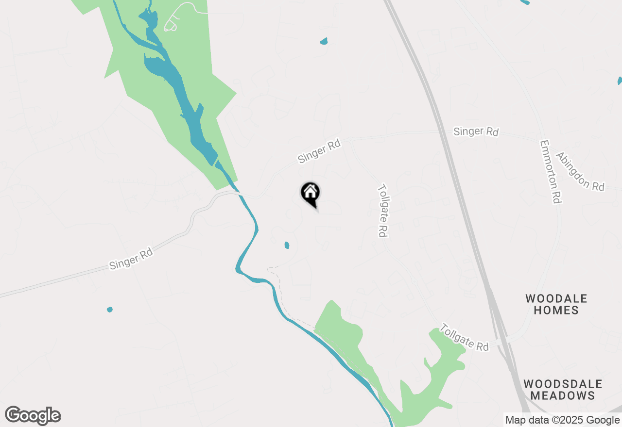 Map of 2150 Kyle Green Road, Abingdon, MD 21009