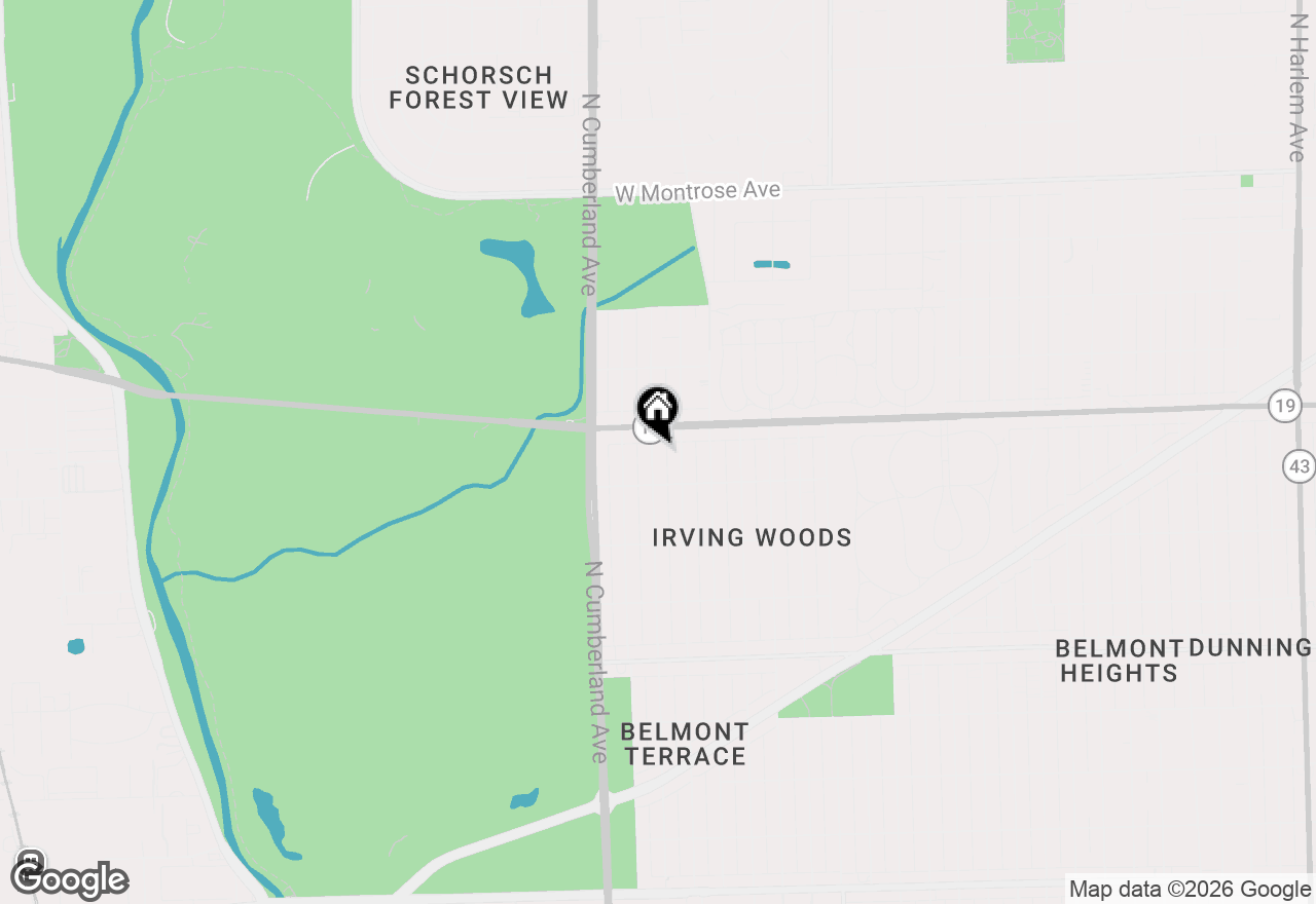 Map of 3933 N Plainfield Avenue, Chicago, IL 60634