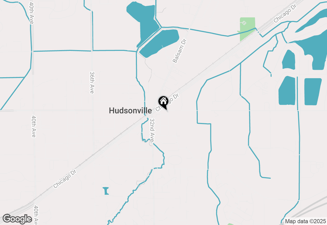 Map of 3126 Van Buren Street, Hudsonville, MI 49426