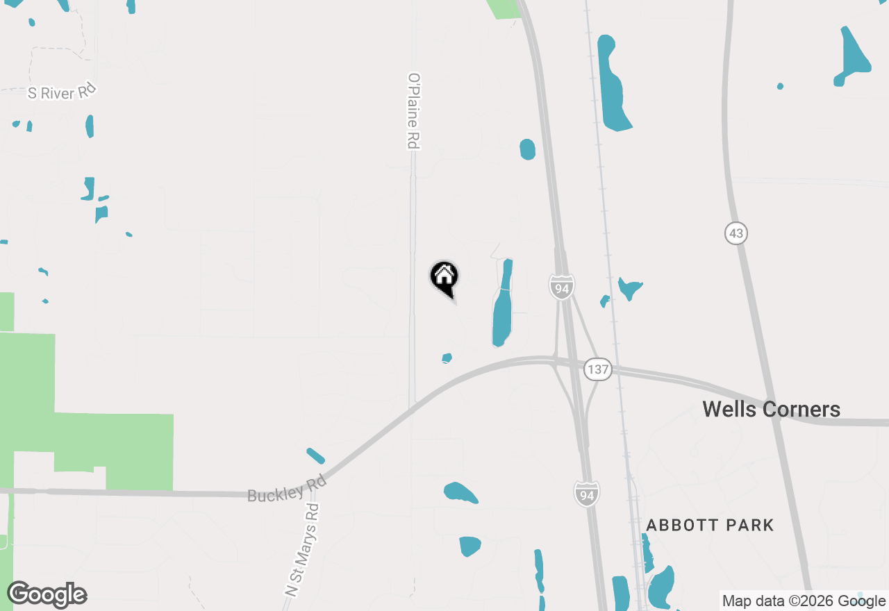 Map of 14380 W Shankiln Court, Green Oaks, IL 60048