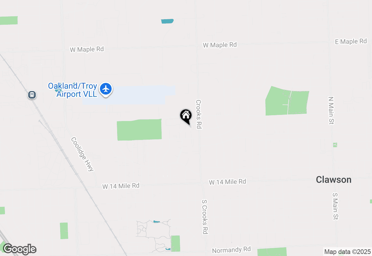 Map of 1806 Torquay Avenue, Royal Oak, MI 48073