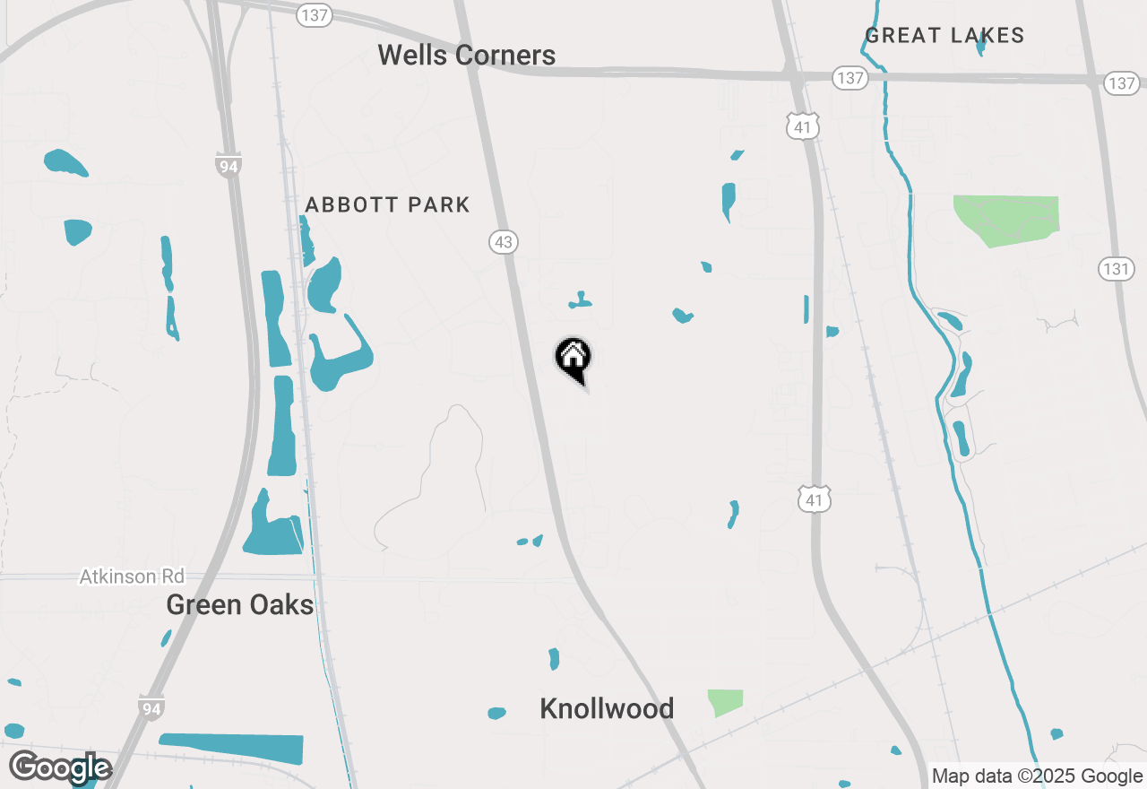 Map of 111 Meadowbrook Lane #44-B, Lake Bluff, IL 60044