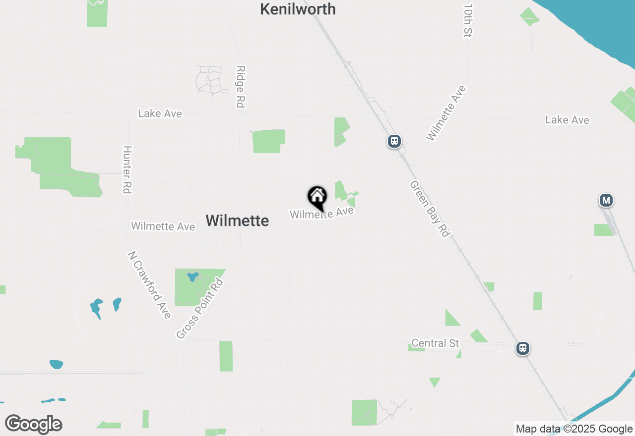Map of 1525 Wilmette Avenue, Wilmette, IL 60091