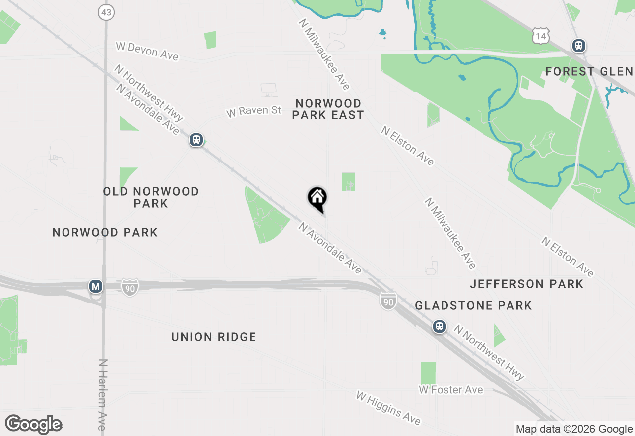 Map of 5779 N Northwest Highway #103, Chicago, IL 60631