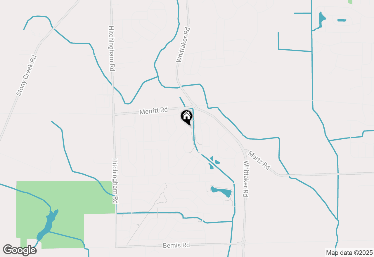 Map of 7179 Streamwood Drive, Ypsilanti, MI 48197