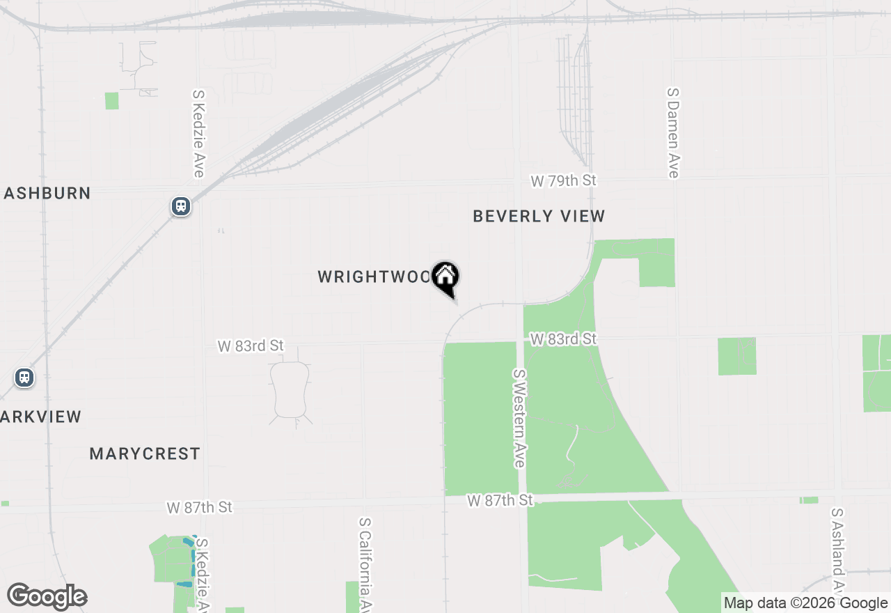 Map of 2553 W 82nd Street, Chicago, IL 60652