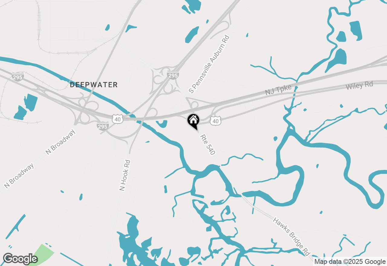 Map of 599 Sorenson Drive, Carneys Point, NJ 08069
