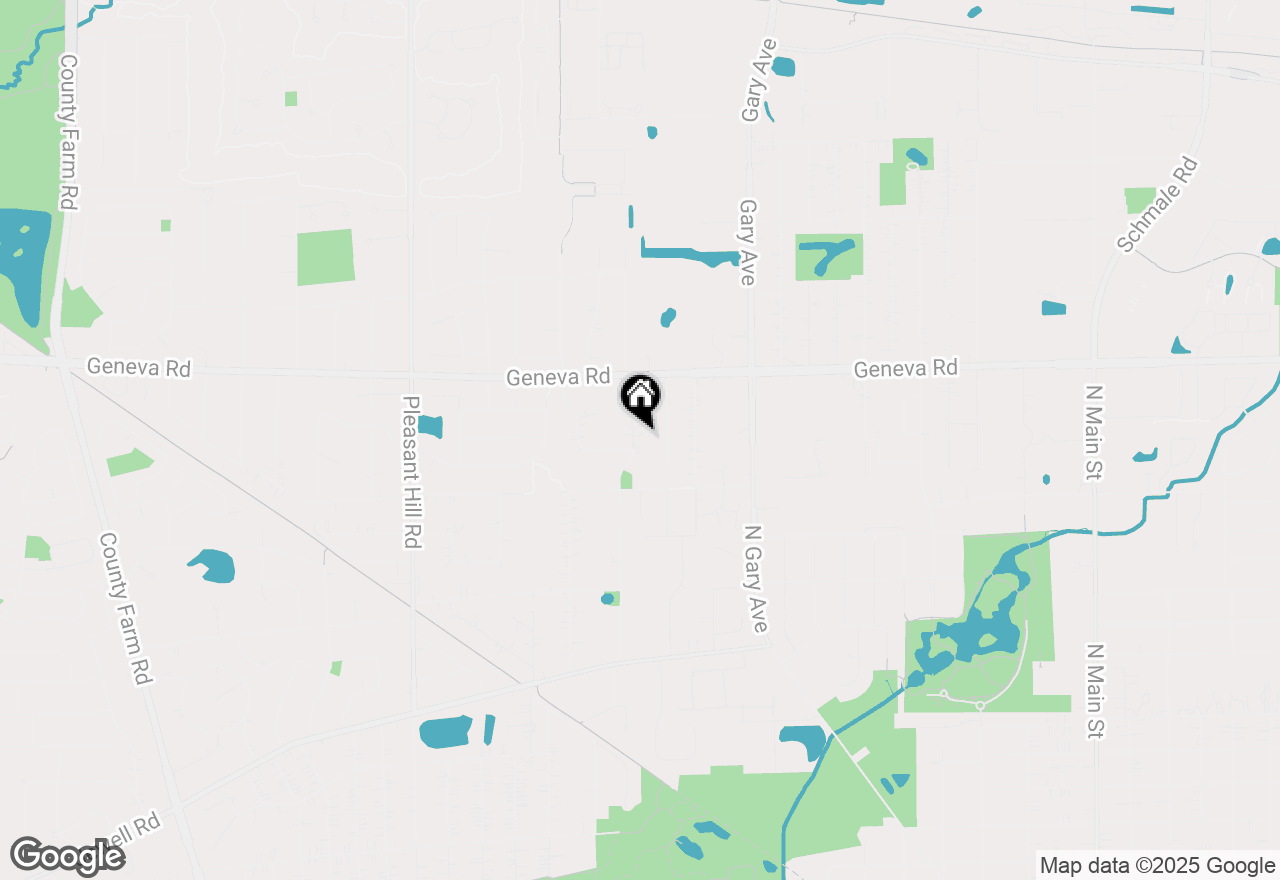 Map of N675 Herrick Drive, Wheaton, IL 60187