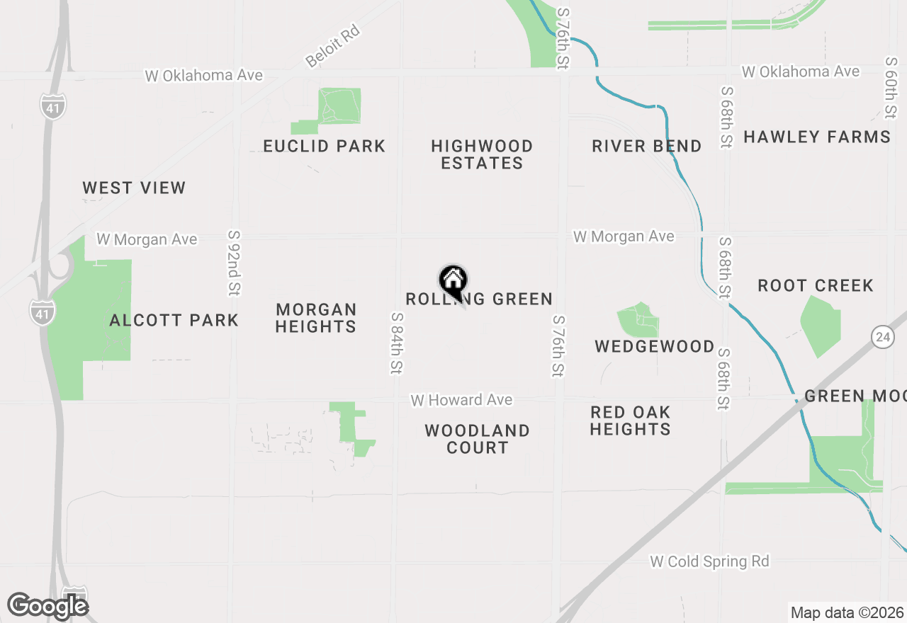 Map of 3669 S 81st St, Milwaukee, WI 53220