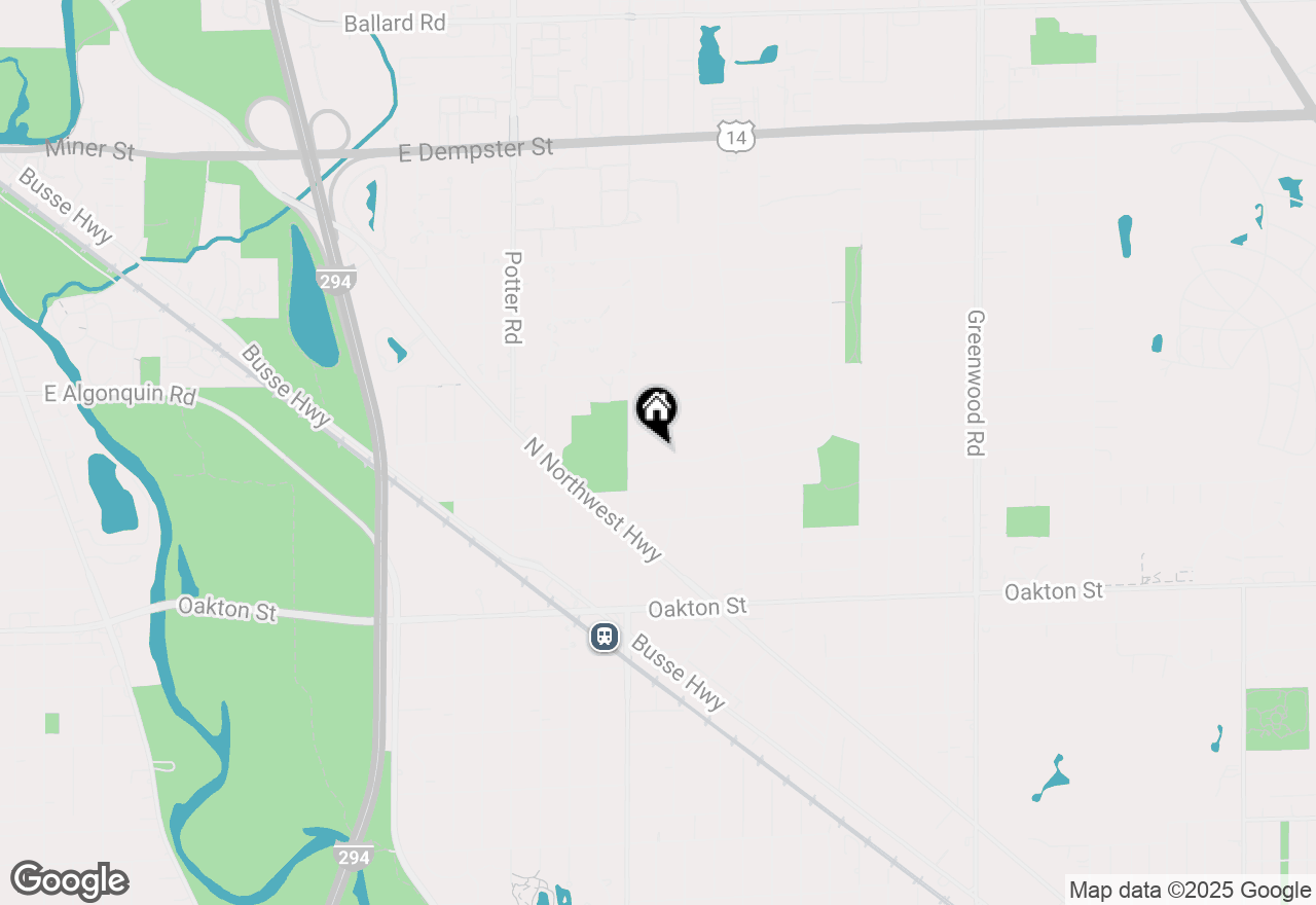 Map of 2200 Walnut Street, Park Ridge, IL 60068