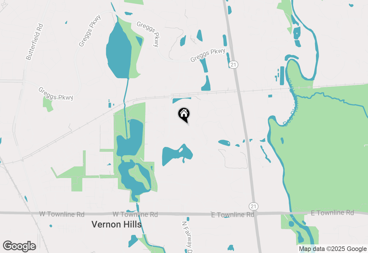 Map of 386 Bay Tree Circle, Vernon Hills, IL 60061