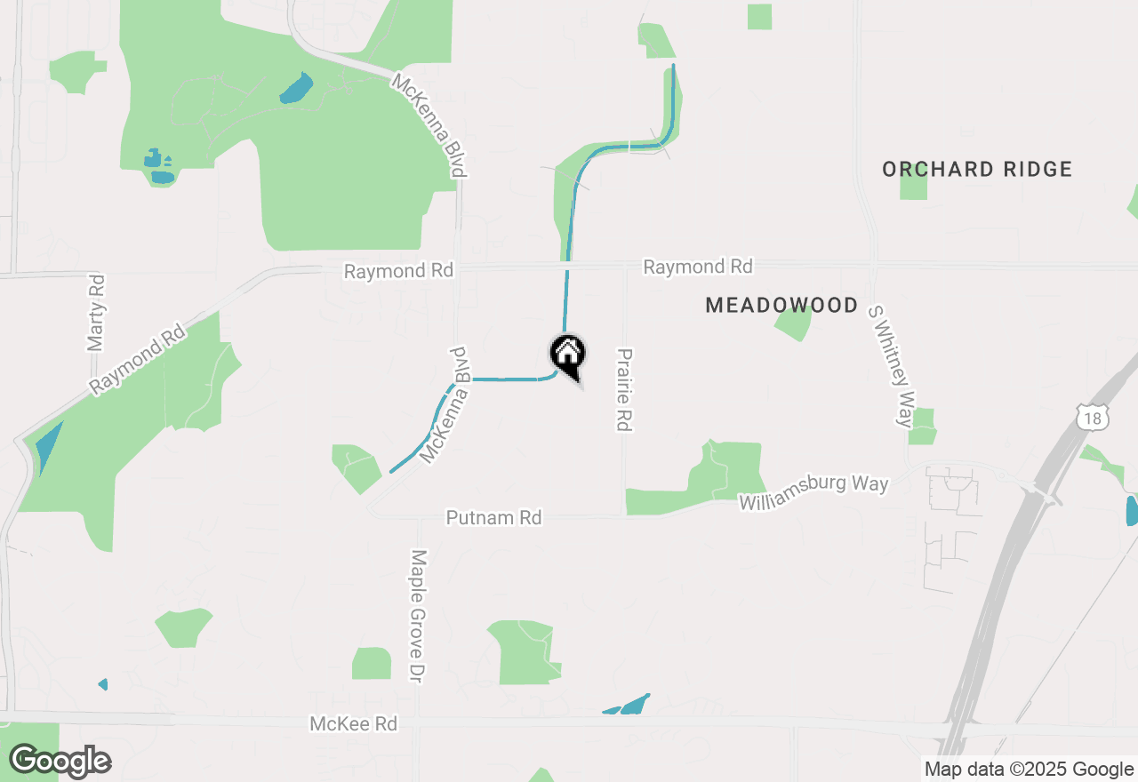 Map of 2310 Ravenswood Road, Madison, WI 53711