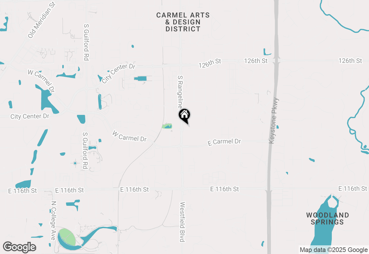 Map of 1155 S Rangeline Road #501, Carmel, IN 46032