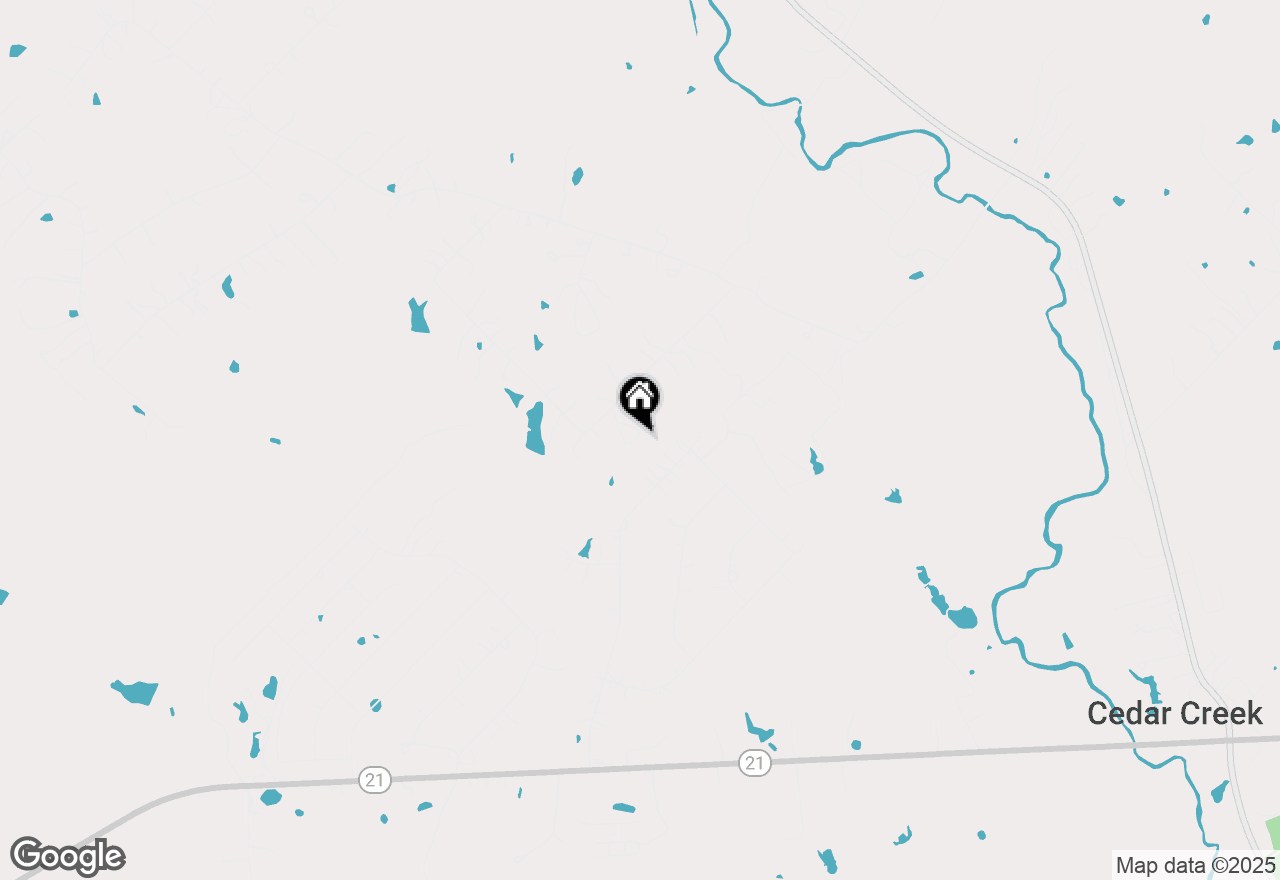 Map of 189 Shady Oaks Loop, Cedar Creek, TX 78612